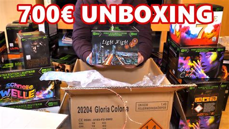 XXL Silvester Feuerwerk Unboxing Blackboxx 𝟰𝗞 JJFireworks YouTube