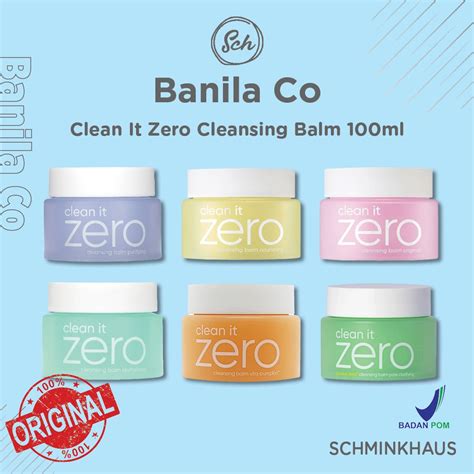 Jual Bpom Banila Co Clean It Zero Cleansing Balm Full Size Ml