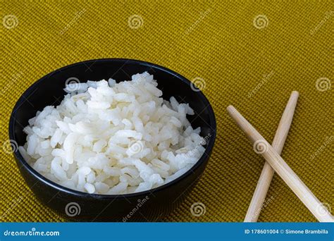 Rice Bowl With Chinese Chopsticks Stock Photo Image Of Eating Asia