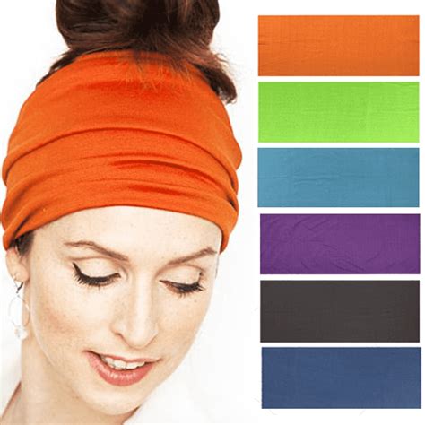 6 Pieces Unisex Spandex Dreadlock Bands Tubes Elastic Braids Cap Long