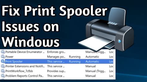 How To Fix Print Spooler Not Running On Windows Auto Start