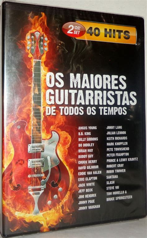 Dvd Os Maiores Guitarristas De Todos Os Tempos Dvd Duplo R