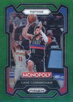 Cade Cunningham 2023 Prizm Monopoly 25 Green 24 Price Guide Sports