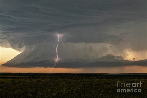 Supercell Thunderstorm 12 By Roger Hill Science Photo Library