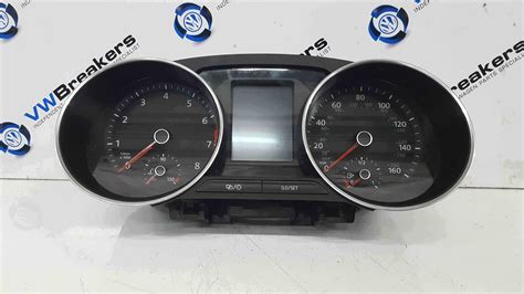 Volkswagen Polo 6C 2014 2017 Instrument Panel Dials Clocks 6C0920940c