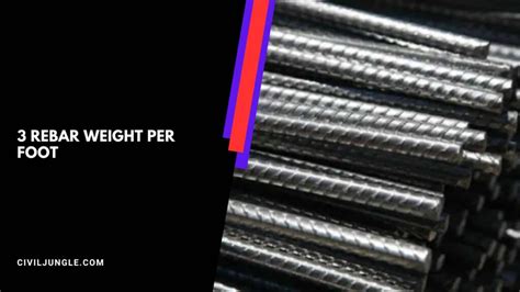 Rebar Weight Per Foot Calculating The Weight Of Different Rebar Sizes