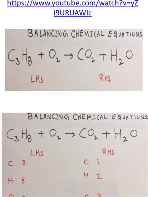 Balance Equation | PDF