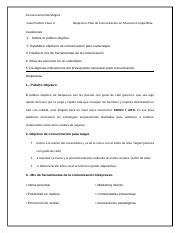 Tarea Docx Comunicaci N Estrat Gica Caso Pr Ctico Clase Nespresso