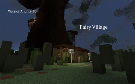 Fairy Village - In The Trees - Ahunter83 Minecraft Map