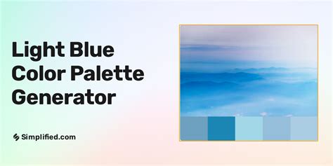 Generate Light Blue Color Palette In Seconds