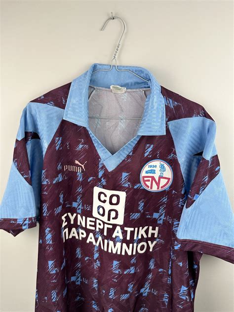 Enosis Neon Paralimni FC 80 s Home XL Koszuleczki piłeczka lifestyle