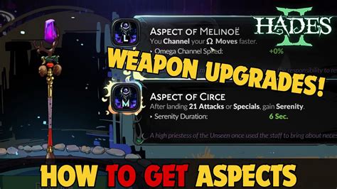 How To Unlock Weapon Aspects Upgrade Weapon Hades 2 YouTube