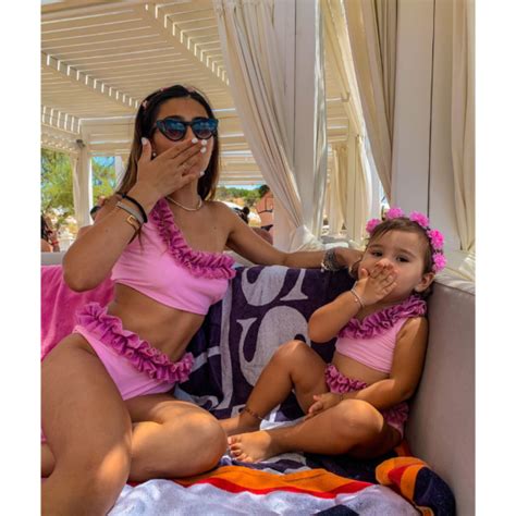 Bikini Monosplalla Rouches Glitter Mamma E Figlia Made Sull Isola