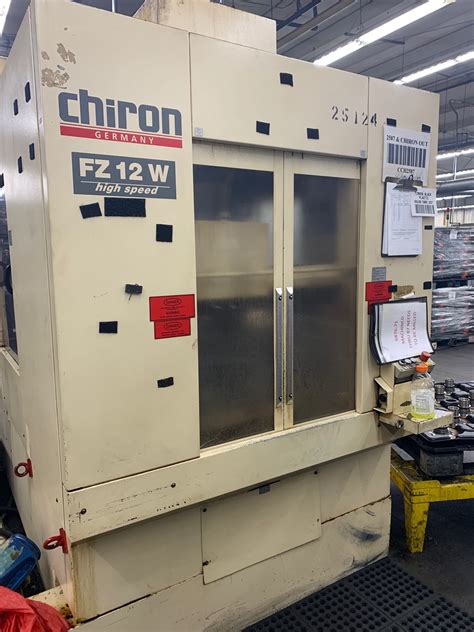 Chiron Fz W High Speed Vertical Cnc Machining Center Chiron Fz