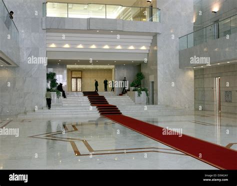 The picture shows the Presidential Palace of Syrian President Stock ...