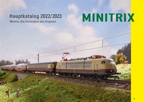 Minitrix Hauptkatalog Deutsche Ausgabe M Rklin