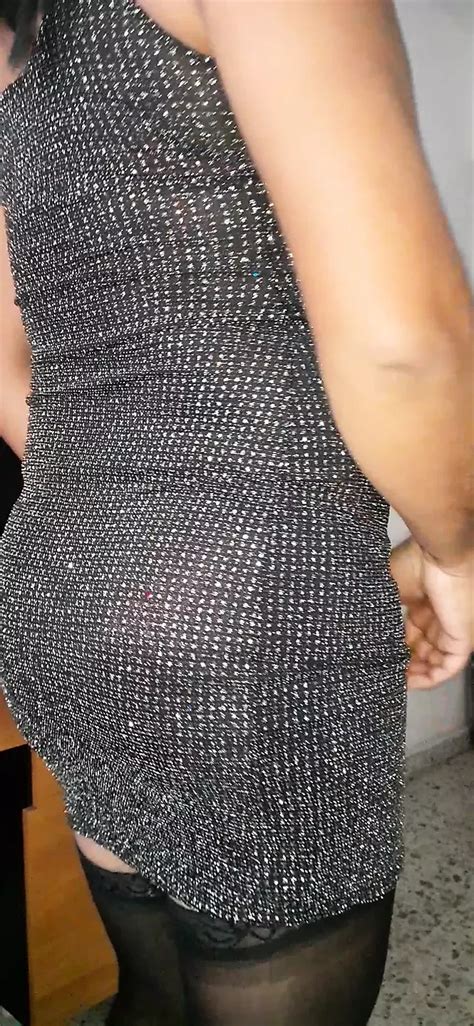 Black Glitter Dress And Red Satin Lingerie Shemale Amateur Porn By FapHouse XHamster