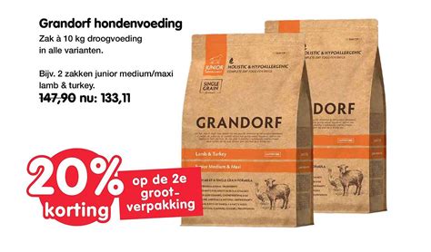 Grandorf Hondenvoeding Aanbieding Bij Jumper 1Folders Nl