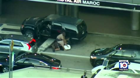 Police Chase Ends With Suspect Taken Into Custody At Miami