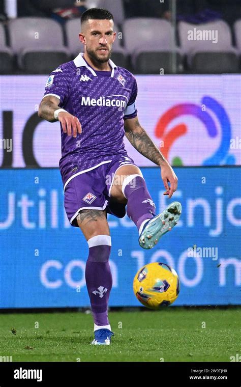 Florence Italy Th Dec Acf Fiorentina S Defender Cristiano