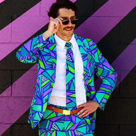 Neon Rave Suit for Men | The Le Tootski