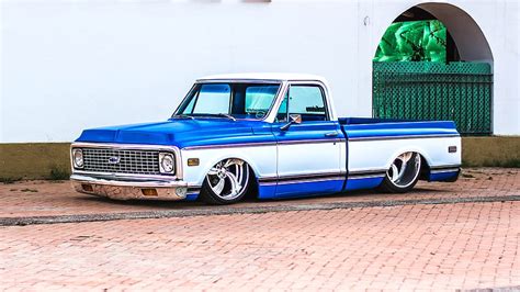 รถบรรทก Chevrolet Classic Gm Bowtie Custom Wheels Slammed C 0