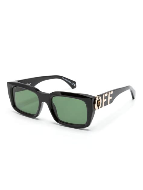 Off White Eyewear Lentes De Sol Hays Negro Farfetch Mx