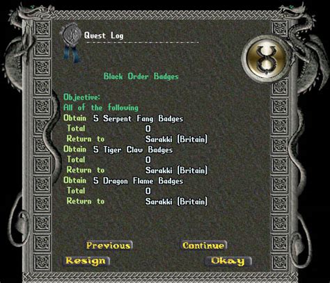 Quests Uoguide The Ultima Online Encyclopedia