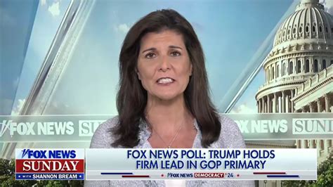 Nikki Haley Responds To Current Poll Numbers