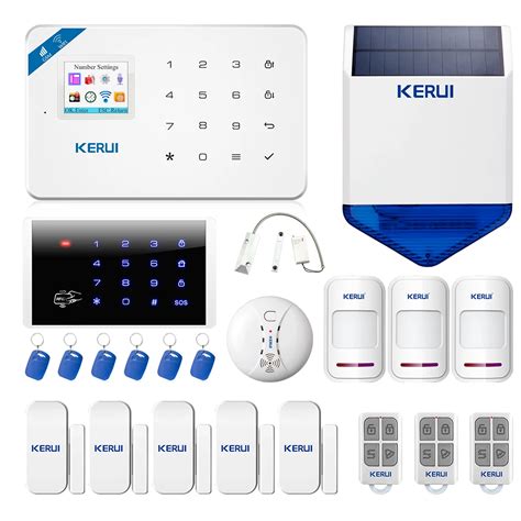 Best Offer Kerui W Alarm System Wifi Gsm Home Security Wireless