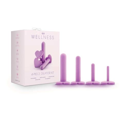 Wellness Set De 4 Dilatadores Vaginales Banana Pop Sex Shop Para