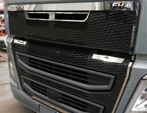 Rvs Grill Applicatie Delige Set Volvo Fh Matro Truck Accessories