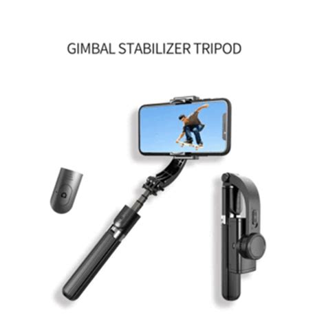 Video Ekim Anti Shake El Jiroskop Tripod Selfie Sopa Telefon