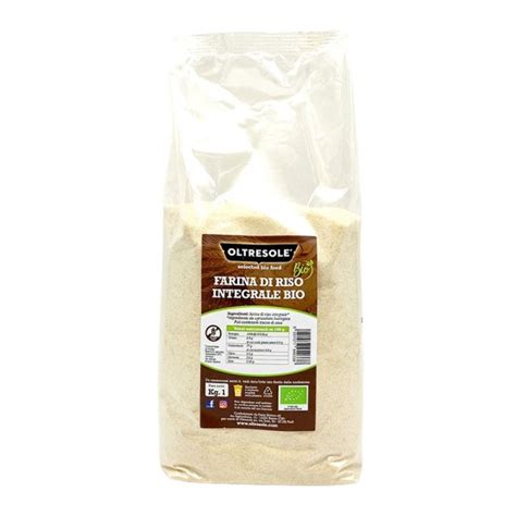 FARINA DI RISO INTEGRALE BIO 1 Kg Oltresole