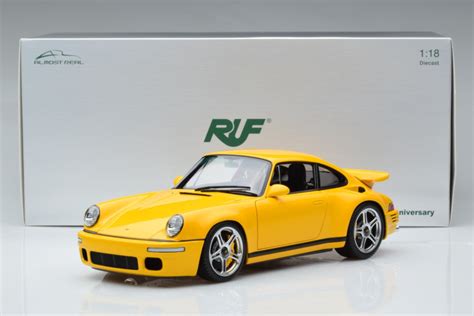 Porsche 911 964 RUF CTR Anniversary Yellow 1 18 Scale