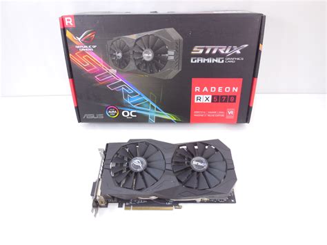Видеокарта ASUS AMD Radeon RX 570 STRIX OC 4Gb