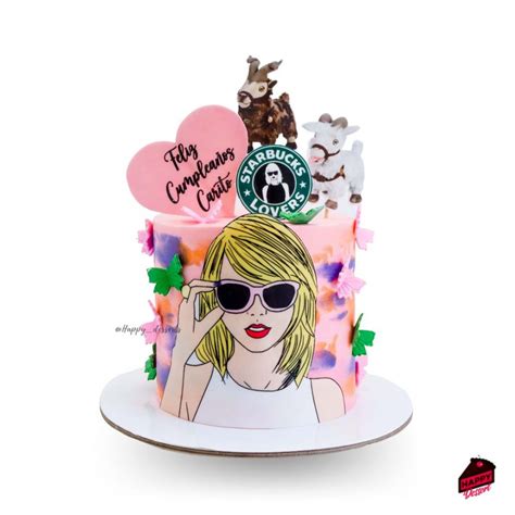 Pastel Taylor Swift Happy Dessert Pastel Taylor Swift