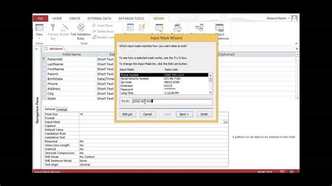 Microsoft Access Tutorial Session Lookup Fields And Input