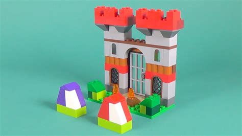 Lego Castle Building Instructions Lego Classic 10698 How To Youtube