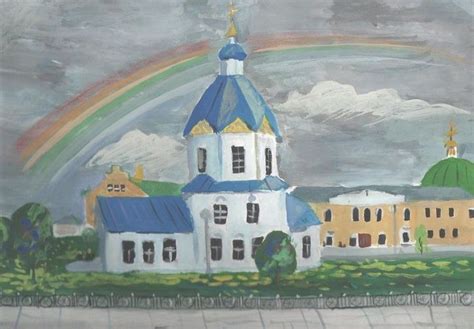 Город Чебоксары в рисунках и картинках для срисовки.