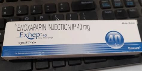 Exhep Enoxaparin Injection Mg At Rs Piece Enoxaparin Injection