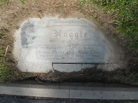 Isaac Lucas Noggle 1866 1945 Find A Grave Memorial