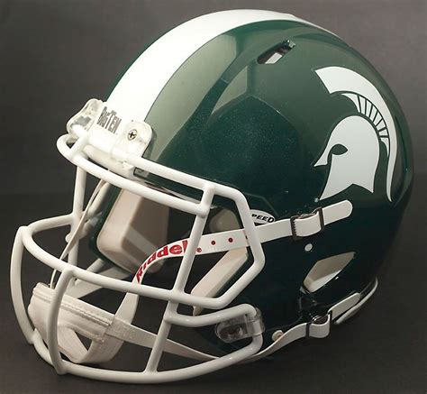 Michigan state football helmet Logos