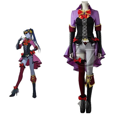 Widowmaker Amelie Lacroix Cosplay Costume Anime Dress Game Ow Newest Purple Skin Sexy Outfit