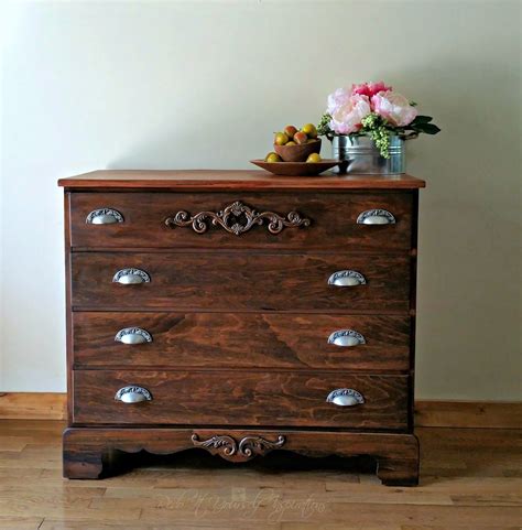 Plain To Classy Antique Chest Of Drawers Redo Redo It Yourself Inspirations Furniture Rehab