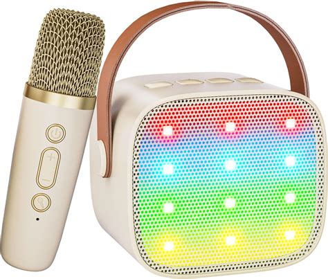 Ankuka Micro Karaoke Enfant Sans Fil Avec Micro Portable Karaok