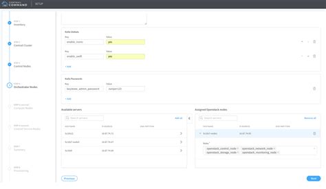 Deploying Contrail Cluster Using The Contrail Command Ui Contrail