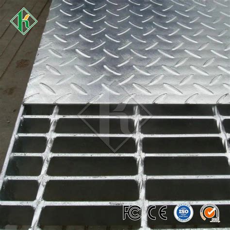 Kaiheng Kick Plate Steel Bar Grating Distributors Steel Grid Walkway