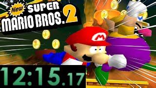 WARIO SPEEDRUNS THE REST OF NEW SUPER MARIO BROS 2 Doovi