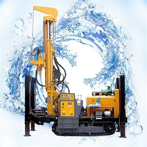 100m 200m 260m Depth Crawler Hydraulic Water Well Drilling Rig Machine